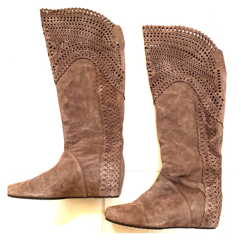 Isola Suede Knee High Boot